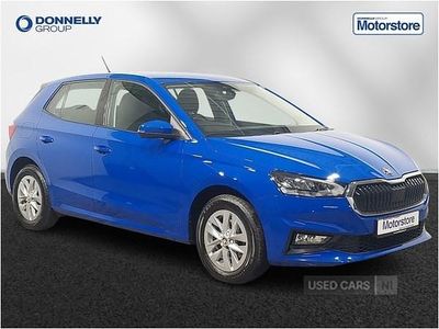Used Skoda Fabia Comfort 110 HP (80 kW) 2023 Blue Hatchback