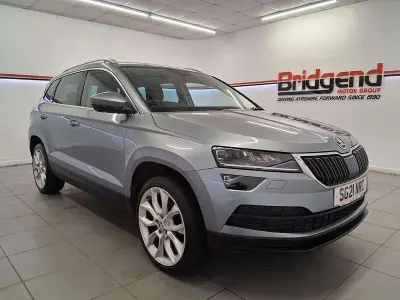 Used Skoda Karoq SE L 115 HP (84 kW) 2021 Grey SUV