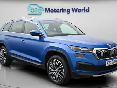 Used Skoda Kodiaq SE L Executive 150 HP (110 kW) 2023 Blue SUV