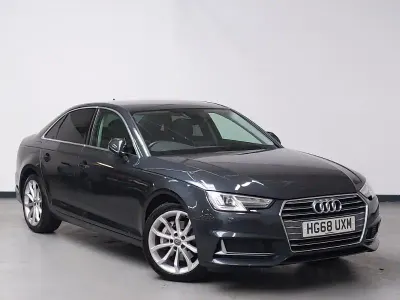 Begagnad Audi A4 Sport 190 HK (139 kW) 2019 Grå Sedan