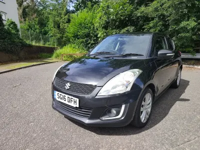 Used Suzuki Swift SZ4 94 HP (69 kW) 2016 Black Hatchback