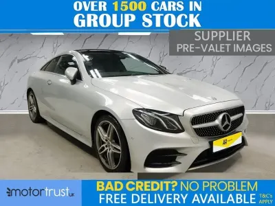 Gebraucht Mercedes E220 AMG line 194 PS (142 kW) 2018 Silber Coupé