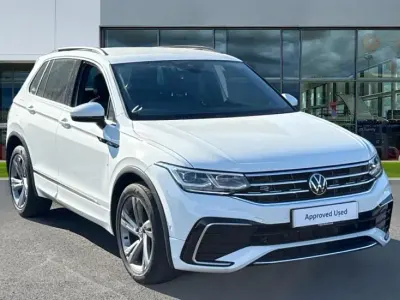 Used VW Tiguan R-line Edition 150 HP (110 kW) 2023 White SUV