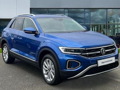 Ravenna blue metallic New 2025 VW T-Roc Style SUV | £27,499 (Good price)