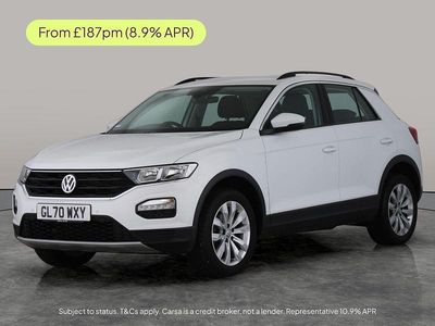 Used VW T-Roc SE 116 HP (85 kW) 2020 White SUV