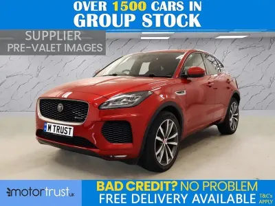Używany Jaguar E-Pace R-Dynamic 180 KM (132 kW) 2020 Czerwony SUV