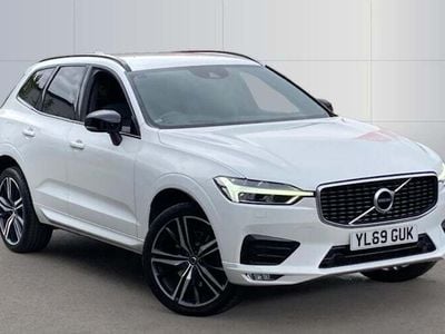Begagnad Volvo XC60 R-Design Pro 250 HK (183 kW) 2019 Vit SUV