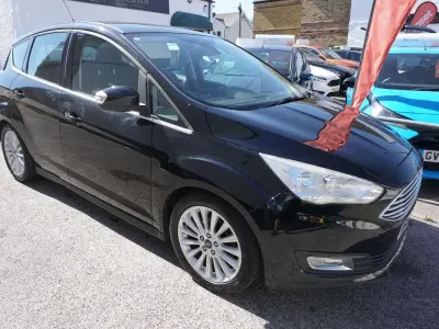 Used Ford C-MAX Titanium 125 HP (91 kW) 2015 Black MPV
