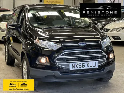 Used Ford Ecosport Zetec 112 HP (82 kW) 2016 Black SUV