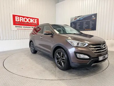 Used Hyundai Santa Fe Premium SE 197 HP (144 kW) 2014 Brown SUV