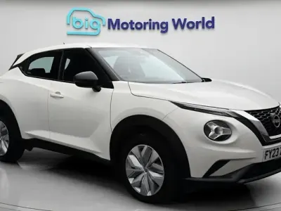 Used Nissan Juke Acenta 114 HP (83 kW) 2023 White SUV