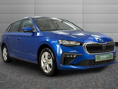 Used Skoda Scala SE 113 HP (83 kW) 2025 Race blue metallic Hatchback