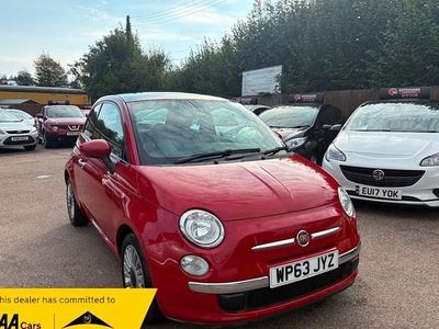 Usado Fiat 500 Lounge 69 HP (50 kW) 2013 Vermelho Citadino