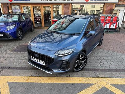 Used Ford Fiesta Active X 125 HP (91 kW) 2023 Blue Hatchback
