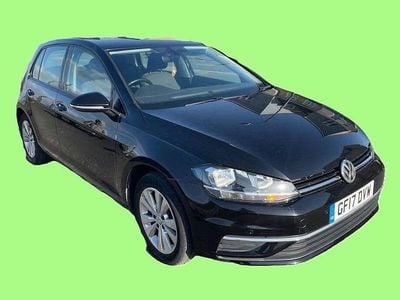 Used VW Golf VII SE 125 HP (91 kW) 2017 Black Hatchback
