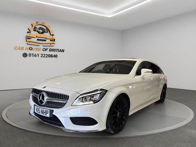 Used Mercedes CLS220 AMG Line Premium 2015 White Estate