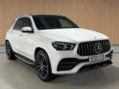 Used Mercedes GLE400 AMG line 2023 Diamond white SUV