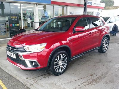 Used Mitsubishi ASX 117 HP (86 kW) 2019 Red metallic SUV