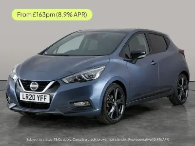 Begagnad Nissan Micra N-TEC 2020 Grå Halvkombi