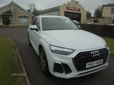 Used Audi Q5 S-Line 204 HP (150 kW) 2021 White SUV