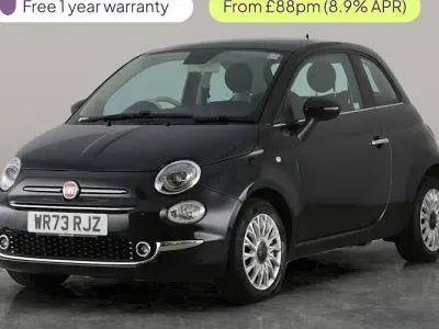 Used Fiat 500 S 70 HP (51 kW) 2023 Black Hatchback