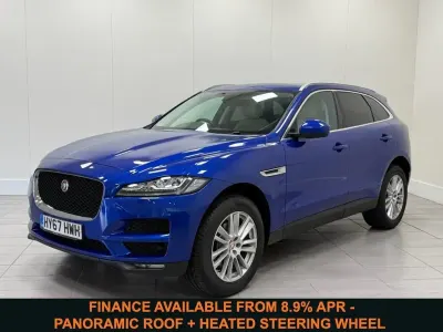Used Jaguar F-Pace Portfolio 250 HP (183 kW) 2017 Blue SUV