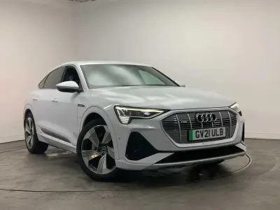 Used Audi e-tron S-Line 230 kW (313 HP) 2021 White SUV