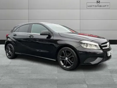 Used Mercedes A200 136 HP (100 kW) 2014 Black Hatchback