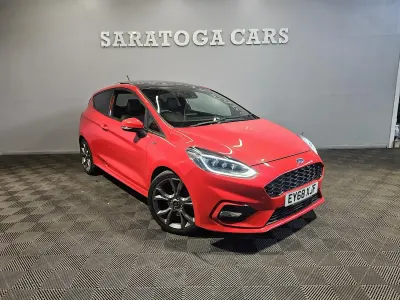 Used Ford Fiesta ST-Line X 125 HP (91 kW) 2018 Red Hatchback