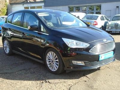 Used Ford C-MAX Titanium 125 HP (91 kW) 2017 Black MPV