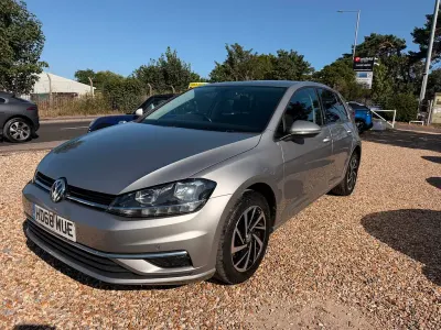 Used VW Golf VII Match 115 HP (84 kW) 2019 Silver Hatchback