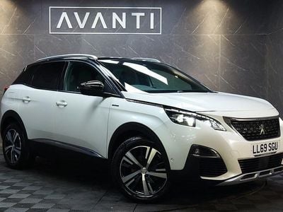 White Used 2019 Peugeot 3008 GT-line Hatchback | £11,500 (Fair price)