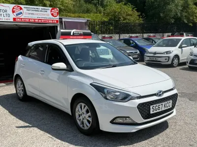 Used Hyundai i20 SE 2017 White Hatchback