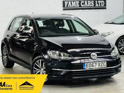 Used VW Golf VII SE 150 HP (110 kW) 2017 Black Hatchback
