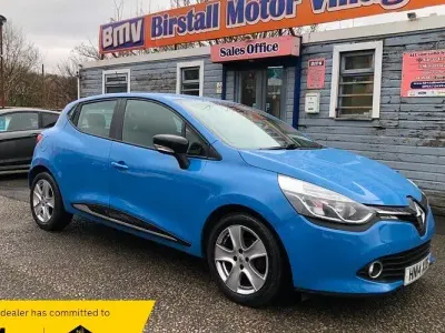 Used Renault Clio Dynamique 90 HP (66 kW) 2014 Blue Hatchback