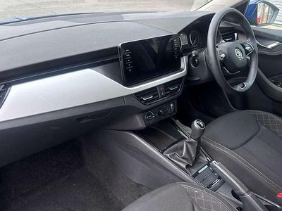 Used Skoda Scala SE Technology 94 HP (69 kW) 2023 Blue Hatchback