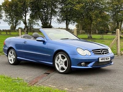Blue Used 2009 Mercedes CLK200 Cabriolet | £6,995