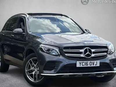 Used Mercedes GLC220 AMG line 170 HP (125 kW) 2016 Grey SUV