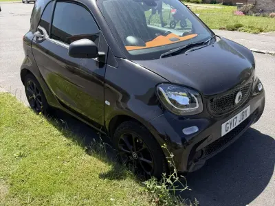 Used Smart ForTwo Coupé Passion 71 HP (52 kW) 2017 Black Coupe