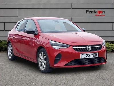 Used Vauxhall Corsa Edition 100 HP (73 kW) 2022 Red Hatchback