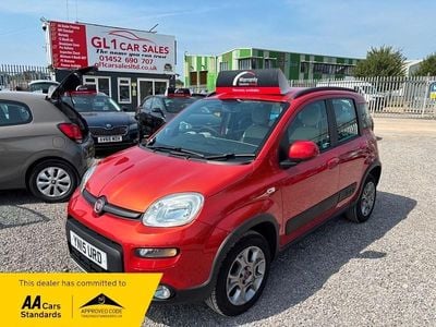 Red Used 2015 Fiat Panda 4x4 Hatchback | £5,499 (Fair price)