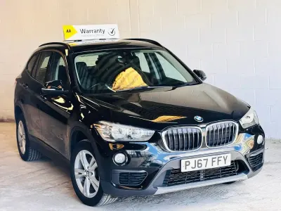 Begagnad BMW X1 Basis 150 HK (110 kW) 2018 Svart SUV