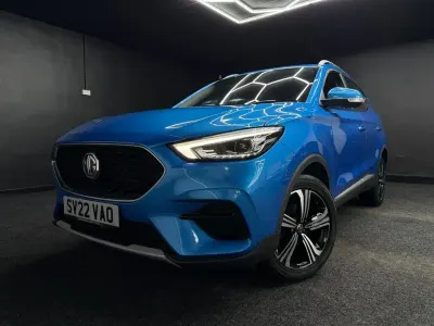 Used MG ZS Excite 106 HP (77 kW) 2022 Blue SUV