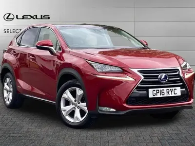 Used Lexus NX300h 197 HP (144 kW) 2016 Mesa red SUV