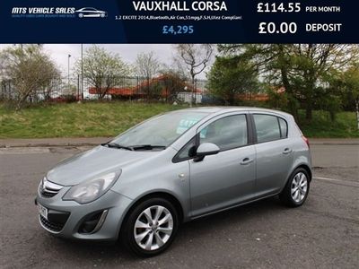 used Vauxhall Corsa 1.2 EXCITE 2014,Heated Seats,Bluetooth,Air Con,51mpg,F.S.H,Ulez Compliant