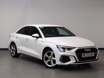 Used Audi A3 S-Line 110 HP (80 kW) 2022 White Sedan