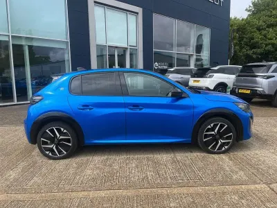 Used Peugeot e-208 GT 98 kW (134 HP) 2025 Blue Hatchback