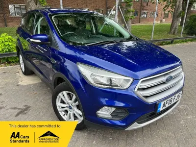 Used Ford Kuga Zetec 120 HP (88 kW) 2018 Blue SUV