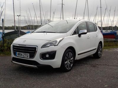 White Used 2014 Peugeot 3008 Active Hatchback | £2,795 (Fair price)