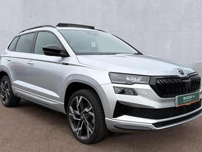 Used Skoda Karoq SportLine 150 HP (110 kW) 2025 Brilliant silver SUV
